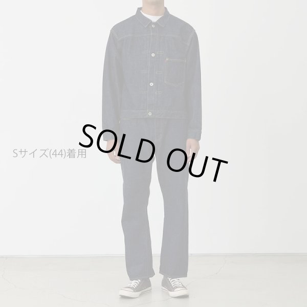 画像6: REMIRELIEF　12oz DENIM 大戦モデル JKT(ONEWASH) (6)