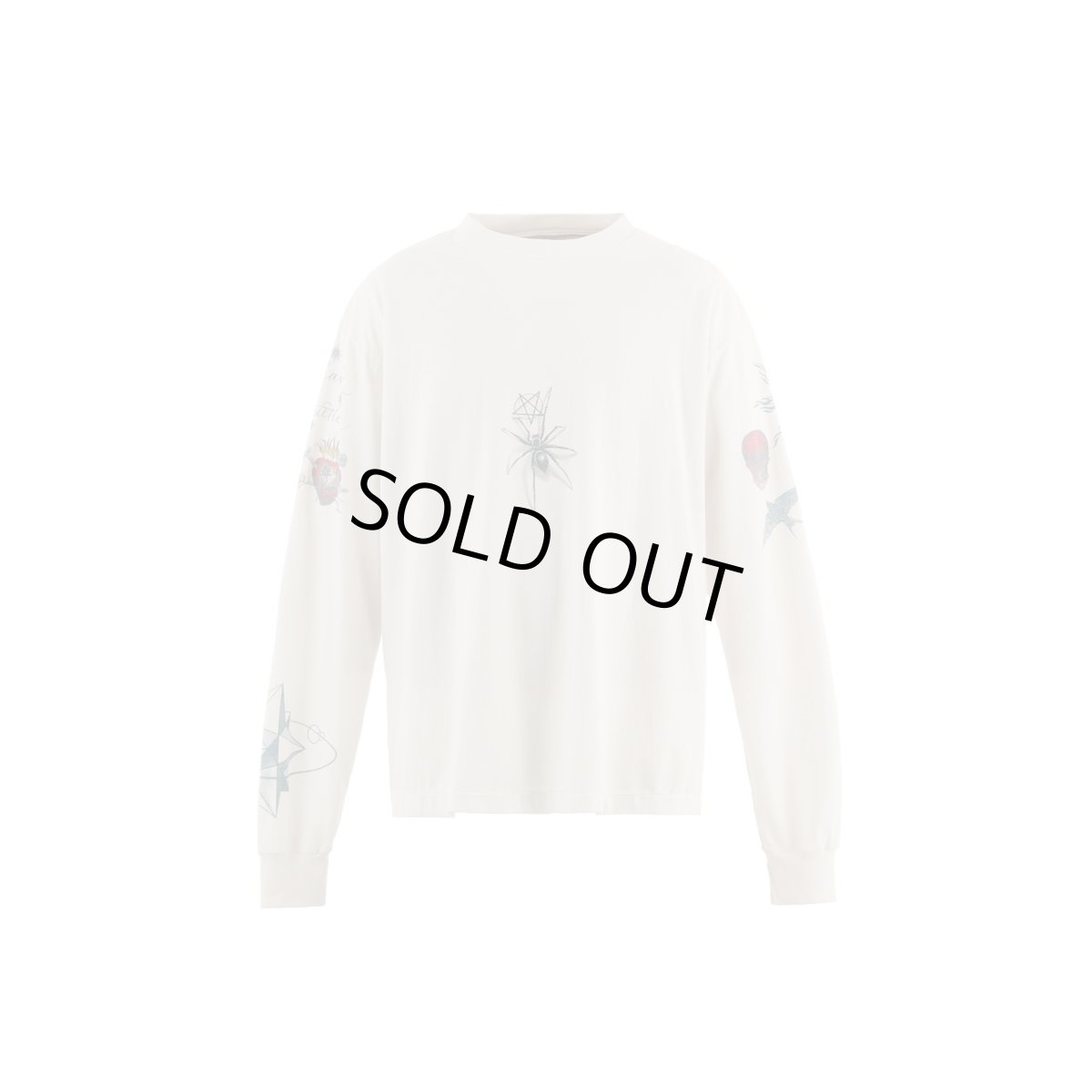 画像1: SAINT Mxxxxxx × Dr. Woo DW_LS TEE/TATTOO (1)