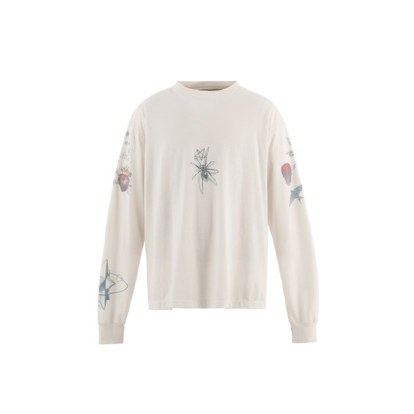 画像1: SAINT Mxxxxxx × Dr. Woo DW_LS TEE/TATTOO (1)