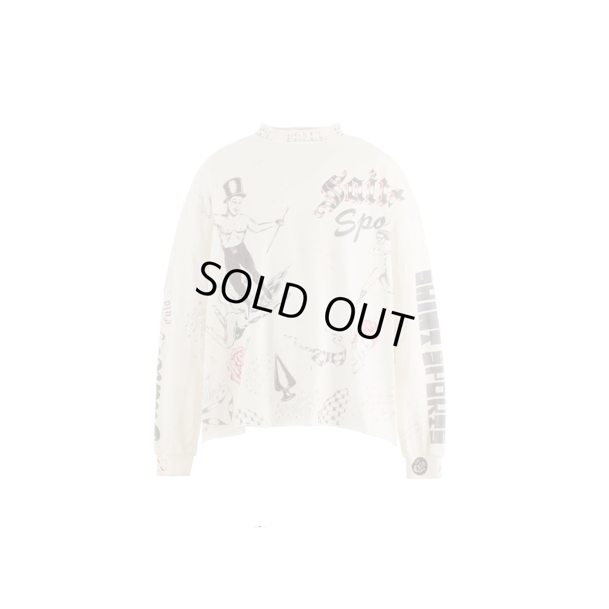 画像1: SAINT Mxxxxxx × Alexis Ross ALX_LS TEE/DRAWING (1)