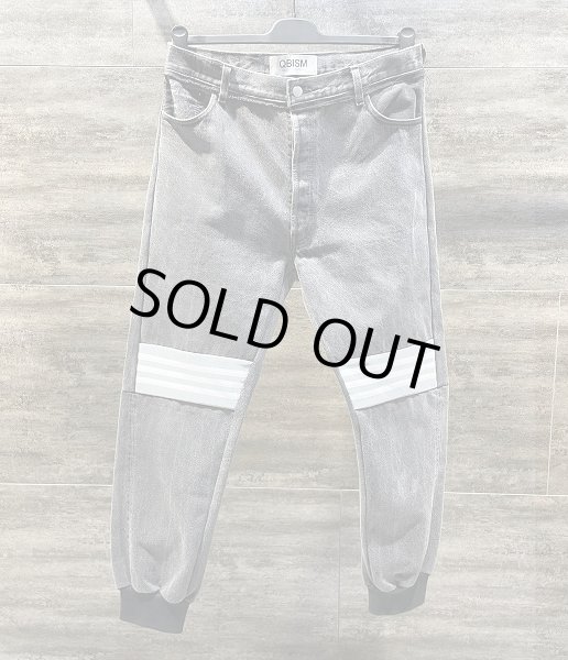 画像1: QBISM キュビズム リメイクデニムパンツ (1)