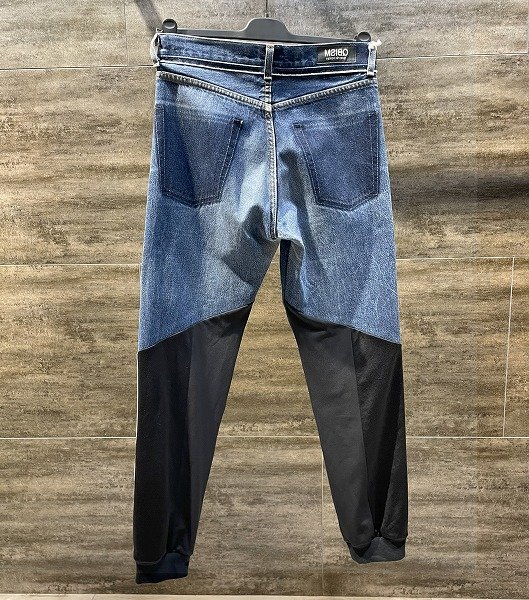 画像2: QBISM REMAKE DENIM PANTS (2)