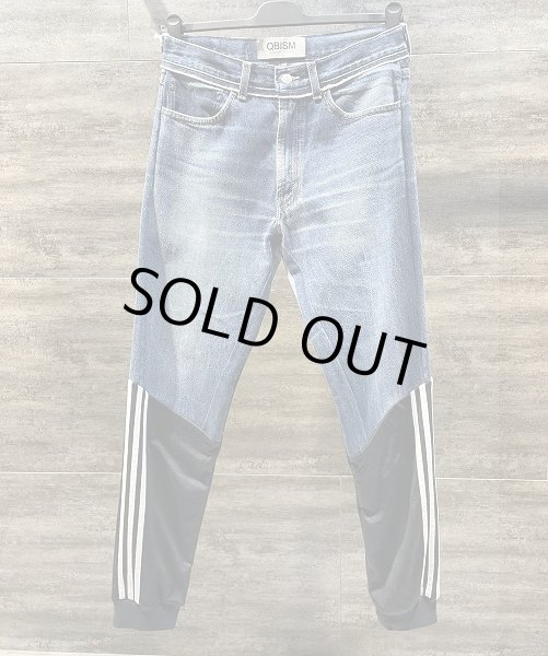 画像1: QBISM REMAKE DENIM PANTS (1)
