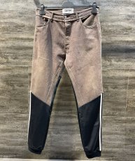 画像1: QBISM REMAKE DENIM PANTS (1)