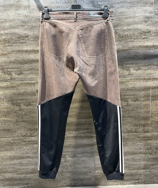 画像2: QBISM REMAKE DENIM PANTS (2)