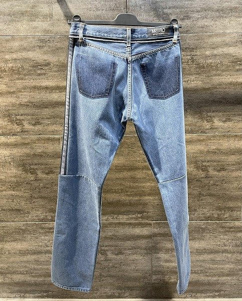 画像2: QBISM REMAKE DENIM PANTS (2)