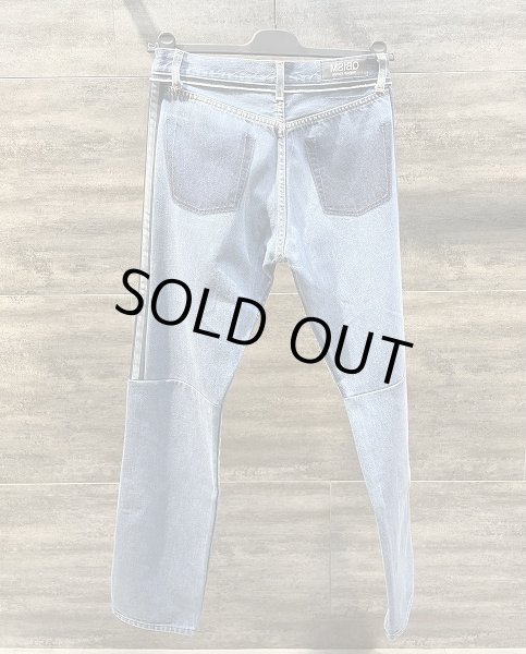 画像2: QBISM REMAKE DENIM PANTS (2)