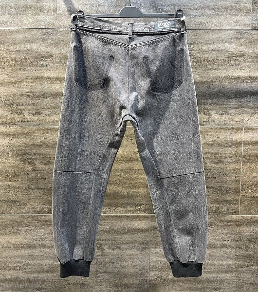 画像2: QBISM キュビズム リメイクデニムパンツ (2)