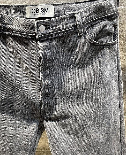 画像3: QBISM キュビズム リメイクデニムパンツ (3)