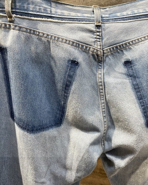 画像4: QBISM REMAKE DENIM PANTS (4)