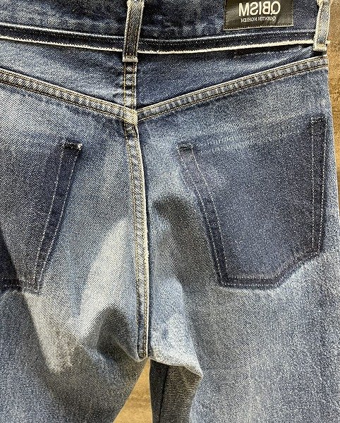 画像4: QBISM REMAKE DENIM PANTS (4)
