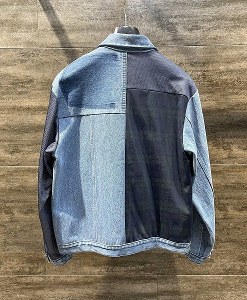 画像2: QBISM REMAKE DENIM SHIRT JACKET (2)
