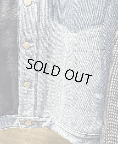 画像4: QBISM REMAKE DENIM SHIRT JACKET (4)