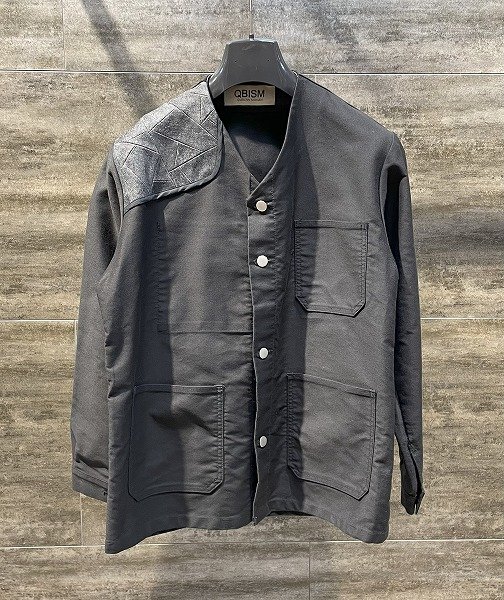 画像1: QBISM REMAKE DENIM WORK JACKET (1)