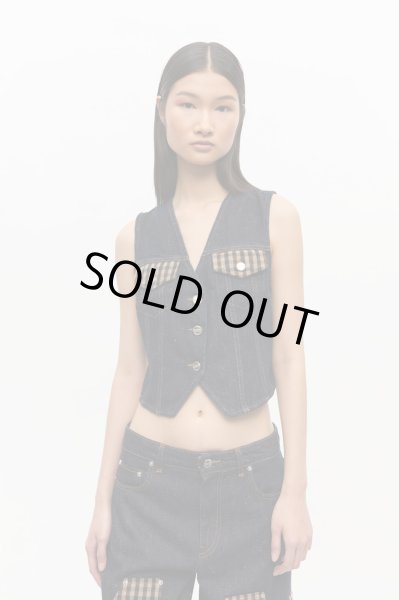 画像3: GANNI ガニー Neppy Denim Vest (3)