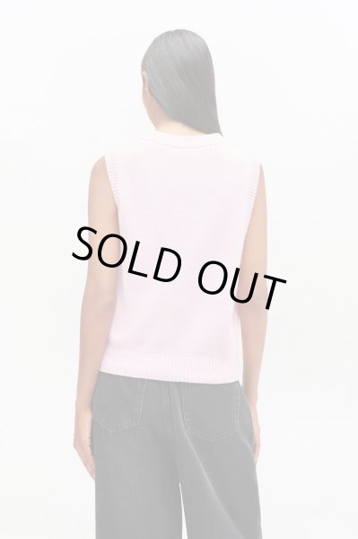 画像4: GANNI ガニー Pink Puppy Wool Vest (4)