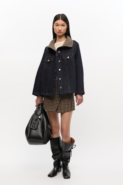 画像4: GANNI ガニー Neppy Denim Jacket (4)