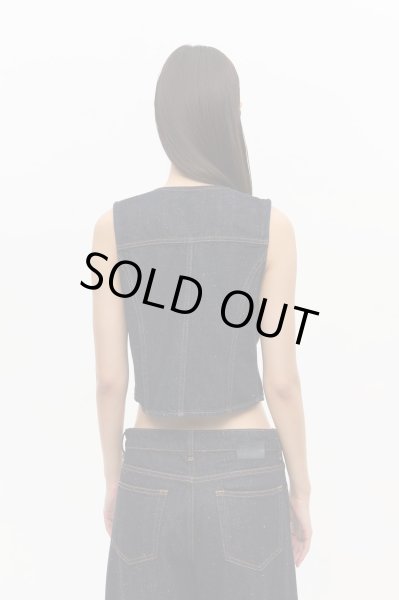 画像5: GANNI ガニー Neppy Denim Vest (5)