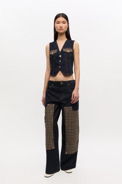 画像4: GANNI ガニー Neppy Denim Vest (4)