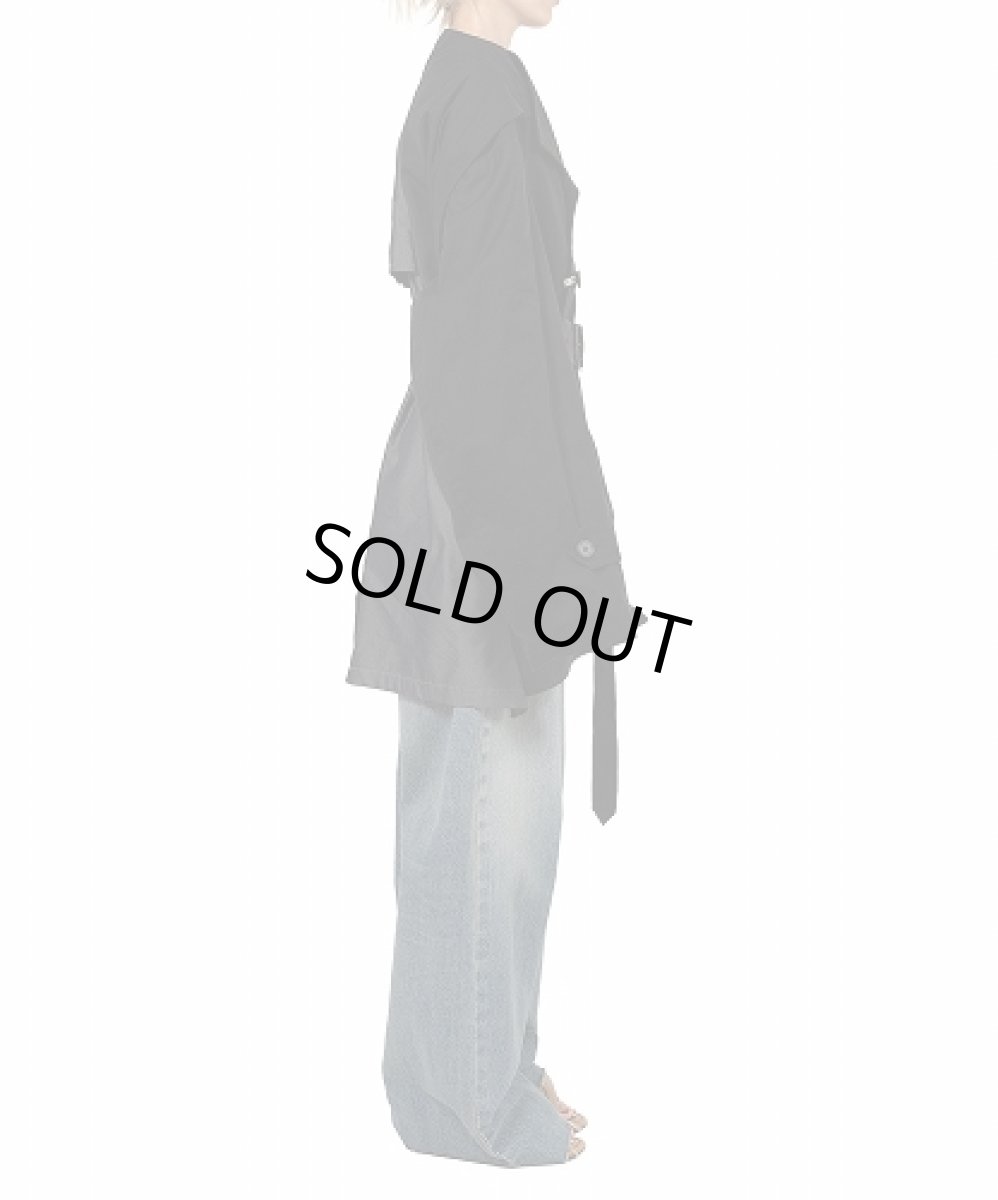 画像6: Maison MIHARA YASUHIRO　Reversed Front Trench Coat (6)
