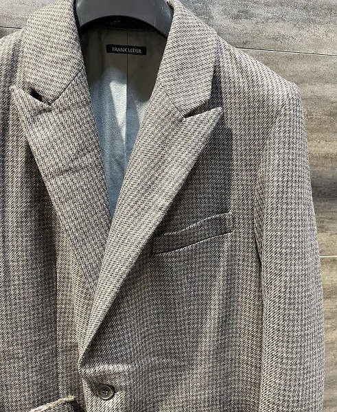 画像2: FRANK LEDER  2 BUTTON WOOL TAILORD JACKET (2)