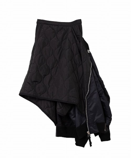 画像1: Maison MIHARA YASUHIRO　Transform Flight Jacket Skirt (1)