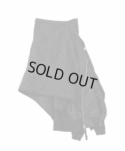 画像1: Maison MIHARA YASUHIRO　Transform Flight Jacket Skirt (1)