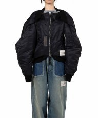 画像3: Maison MIHARA YASUHIRO　Reversed Front Flight Jacket (3)