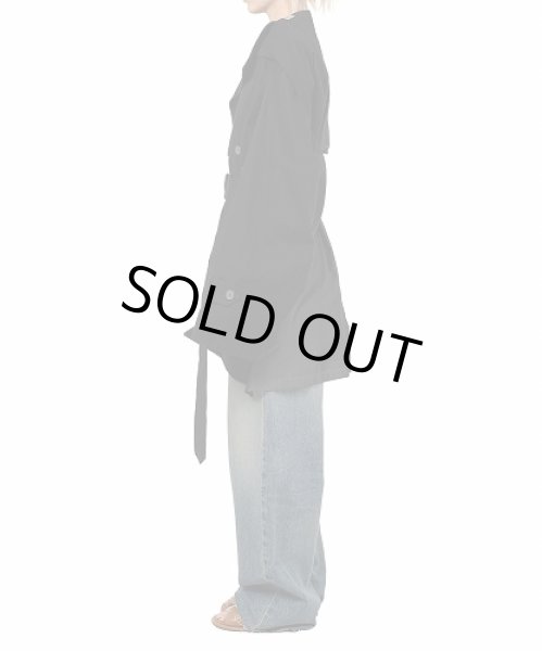 画像4: Maison MIHARA YASUHIRO　Reversed Front Trench Coat (4)