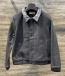 画像1: FRANK LEDER  FRANK LEDER  MOLESKIN x LEATHER BLOUSON (1)