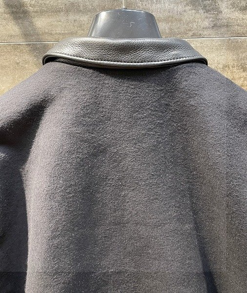 画像5: FRANK LEDER  FRANK LEDER  MOLESKIN x LEATHER BLOUSON (5)