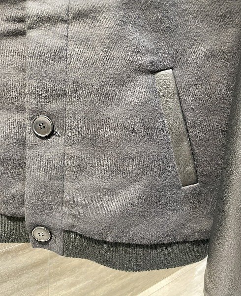 画像3: FRANK LEDER  FRANK LEDER  MOLESKIN x LEATHER BLOUSON (3)