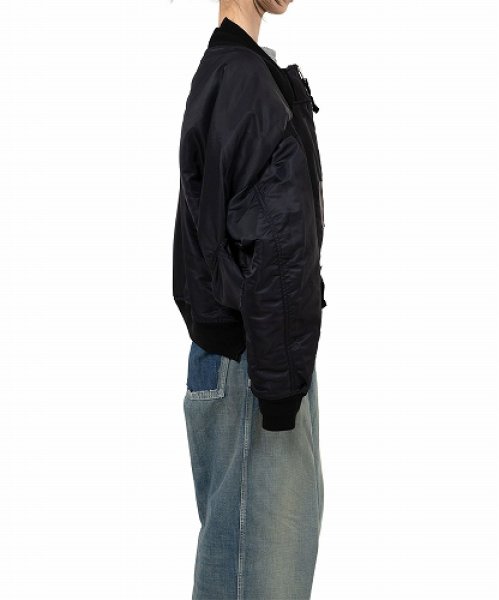 画像6: Maison MIHARA YASUHIRO　Reversed Front Flight Jacket (6)