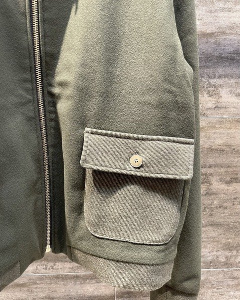 画像3: FRANK LEDER  WOOL MELTON BLOUSON (3)