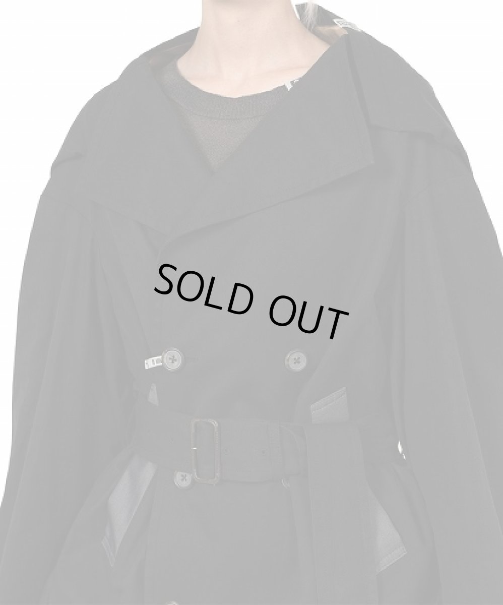 画像8: Maison MIHARA YASUHIRO　Reversed Front Trench Coat (8)