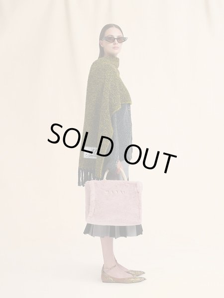 画像6: MARNI ライトピンク バスケットショッパー (6)