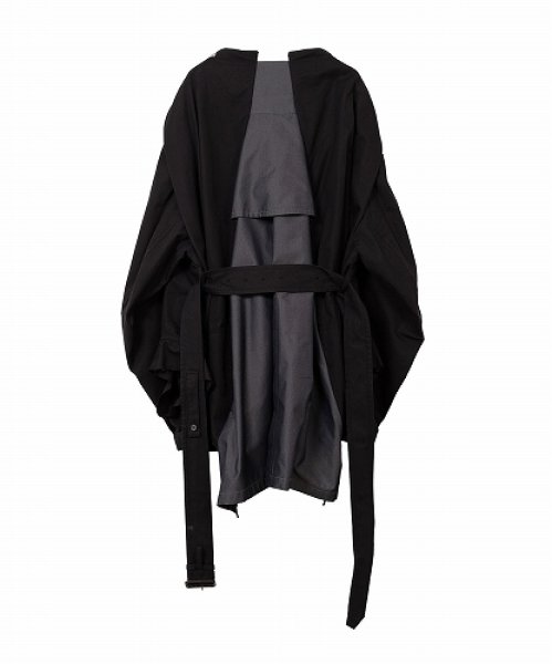 画像2: Maison MIHARA YASUHIRO　Reversed Front Trench Coat (2)