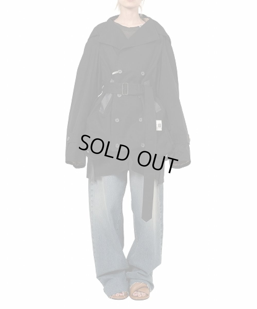 画像3: Maison MIHARA YASUHIRO　Reversed Front Trench Coat (3)