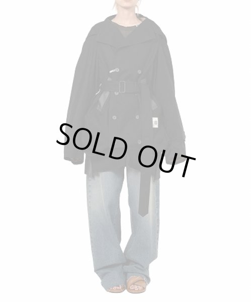 画像3: Maison MIHARA YASUHIRO　Reversed Front Trench Coat (3)