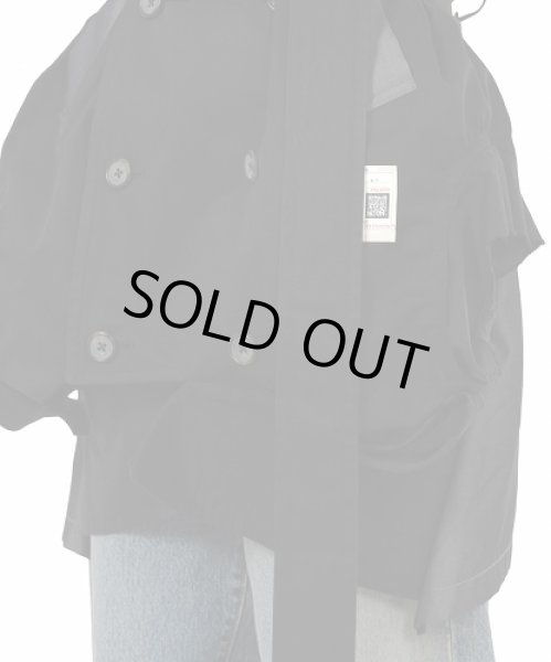 画像9: Maison MIHARA YASUHIRO　Reversed Front Trench Coat (9)