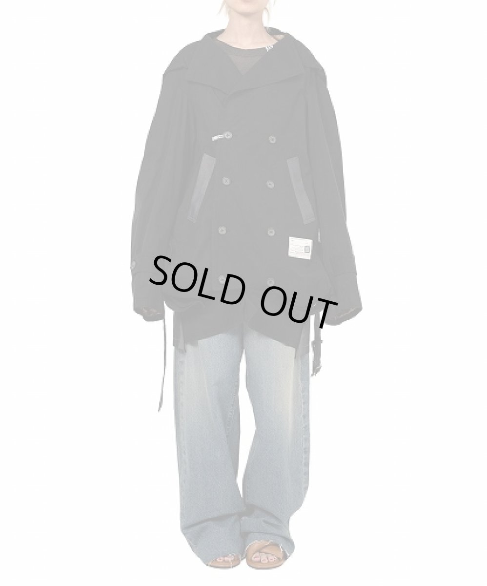 画像7: Maison MIHARA YASUHIRO　Reversed Front Trench Coat (7)