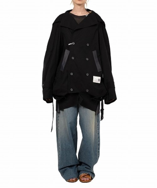 画像7: Maison MIHARA YASUHIRO　Reversed Front Trench Coat (7)