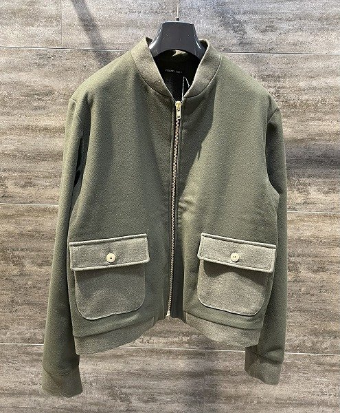 画像1: FRANK LEDER  WOOL MELTON BLOUSON (1)