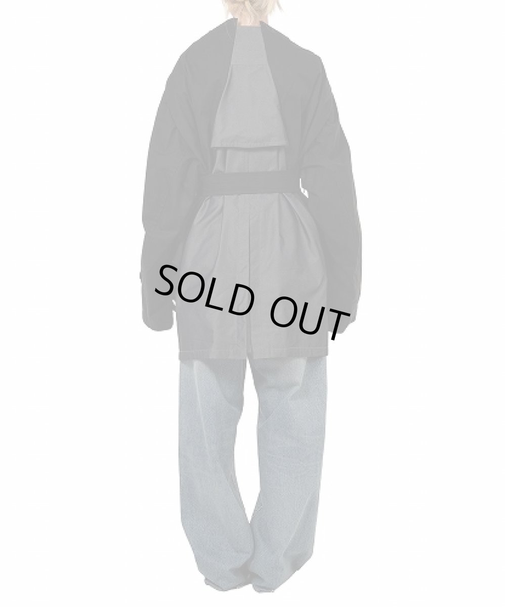 画像5: Maison MIHARA YASUHIRO　Reversed Front Trench Coat (5)