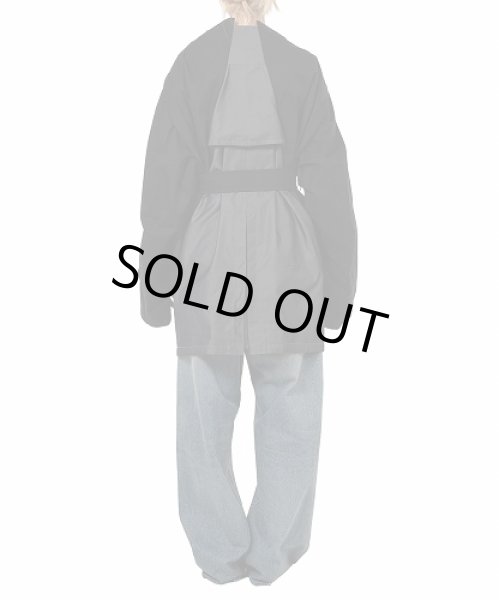 画像5: Maison MIHARA YASUHIRO　Reversed Front Trench Coat (5)