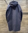 画像4: FRANK LEDER  HEAVY COTTON GABADINE HOODIE COAT (4)