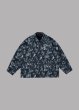 画像1: ALWAYS OUT OF STOCK　FLOWER PATTERN LIGHT BLOUSON JACKET (1)