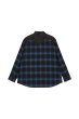 画像2: MAYO STUD LOOK EMBROIDERY CHECK SHIRT BLUE (2)