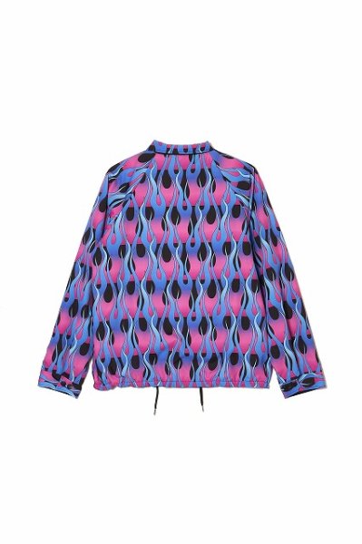 画像4: MAYO IRON CROSS EMBROIDERY REVERSIBLE COACH JKT BLACK x NAVY (4)