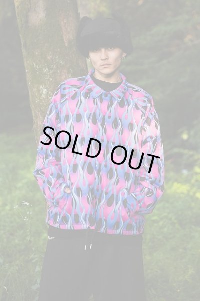 画像5: MAYO IRON CROSS EMBROIDERY REVERSIBLE COACH JKT BLACK x NAVY (5)